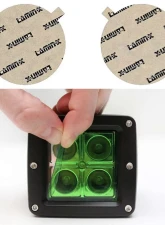 Lamin-X Subaru Impreza WRX 2002-2003 Green Fog Light Covers                                     - S101GR - Image 5