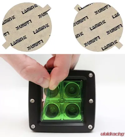 Lamin-X Subaru Impreza WRX 2002-2003 Green Fog Light Covers - S101GR
