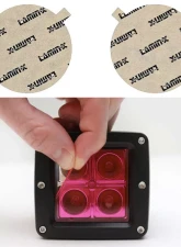 Lamin-X Subaru Impreza WRX 2002-2003 Pink Fog Light Covers                                     - S101P - Image 4