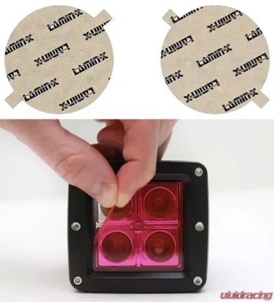 Lamin-X Subaru Impreza WRX 2002-2003 Pink Fog Light Covers - S101P