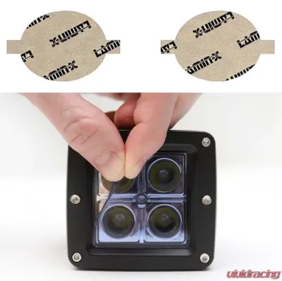 Lamin-X Subaru Legacy 2003-2004 Small Blue Fog Light Covers - S104B