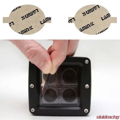 Lamin-X Subaru Legacy 2003-2004 Small Gunsmoke Fog Light Covers - S104G