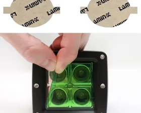 Lamin-X Subaru Legacy 2003-2004 Small Green Fog Light Covers