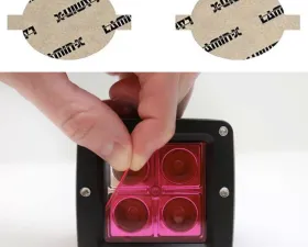 Lamin-X Subaru Legacy 2003-2004 Small Pink Fog Light Covers
