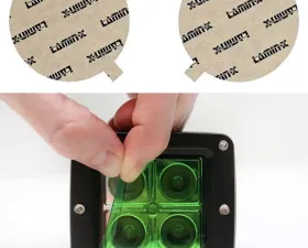 Lamin-X Subaru Legacy 2003-2004 Large Green Fog Light Covers