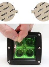 Lamin-X Subaru Impreza 2012-2016 Green Fog Light Covers                                     - S125GR - Image 5
