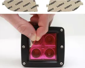 Lamin-X Saab 9-5 2002-2005 Pink Fog Light Covers