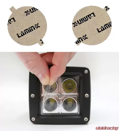 Lamin-X Saab 9-5 2006-2009 Clear Fog Light Covers - SA105CL