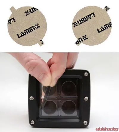 Lamin-X Saab 9-5 2006-2009 Gunsmoke Fog Light Covers - SA105G