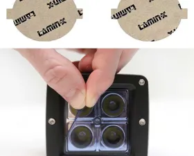 Lamin-X Smart Fortwo 2008-2015 Blue Fog Light Covers