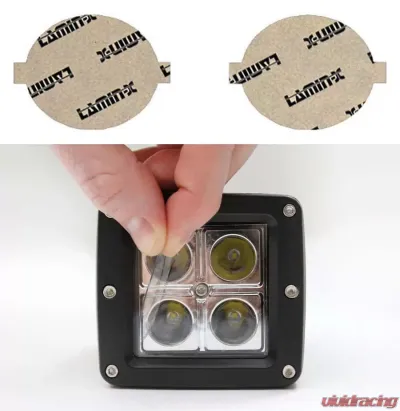 Lamin-X Smart Fortwo 2008-2015 Clear Fog Light Covers - SM101CL