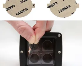 Lamin-X Smart Fortwo 2008-2015 Gunsmoke Fog Light Covers