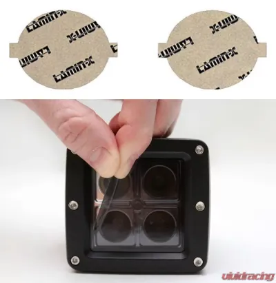 Lamin-X Smart Fortwo 2008-2015 Gunsmoke Fog Light Covers - SM101G