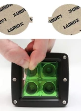 Lamin-X Smart Fortwo 2008-2015 Green Fog Light Covers                                     - SM101GR - Image 5