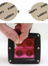 Lamin-X Smart Fortwo 2008-2015 Pink Fog Light Covers                                     - SM101P - Image 4