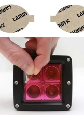 Lamin-X Saturn Astra 2008-2009 Pink Fog Light Covers                                     - ST108P - Image 4