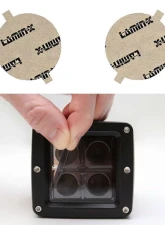 Lamin-X Toyota Rav4 2006-2008 Gunsmoke Fog Light Covers                                     - T117G - Image 5