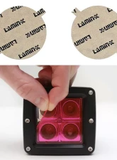 Lamin-X Toyota Tundra 2007-2009 Pink Fog Light Covers                                     - T118P - Image 4