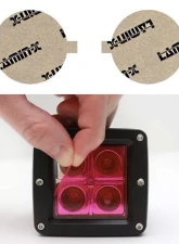 Lamin-X Toyota Matrix 2009-2014 Pink Fog Light Covers                                     - T127P - Image 4