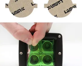 Lamin-X Toyota Camry 2012-2014 Green Fog Light Covers