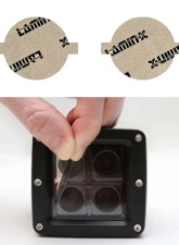 Lamin-X Toyota Highlander 2008-2010 Gunsmoke Fog Light Covers                                     - T140G - Image 5