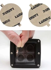 Lamin-X Toyota FJ Cruiser SR-5 TRD 2007-2014 Gunsmoke Fog Light Covers                                     - T416G - Image 5