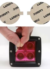 Lamin-X Toyota Prius V 2012-2014 Pink Fog Light Covers                                     - T441P - Image 4