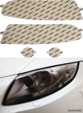 Lamin-X Audi A4 B5 1995-2001 Gunsmoke Headlight Covers                                     - A002G - Image 5