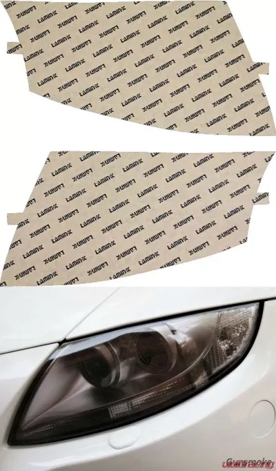 Lamin-X Audi TT 1999-2007 Gunsmoke Headlight Covers - A004G