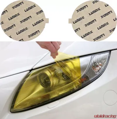 Lamin-X Acura Integra 1994-1997 High Beam Yellow Headlight Covers - AC108Y