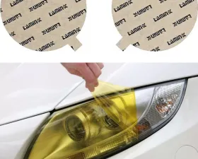 Lamin-X BMW 3-Series 1982-1991 [EURO spec] Yellow Headlight Covers