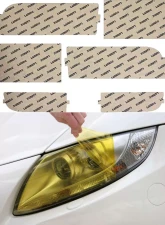 Lamin-X BMW 7-series 1995-1998 Yellow Headlight Covers                                     - B020Y - Image 5