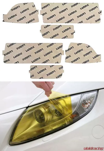 Lamin-X BMW M3 Coupe 1995-1999 US Yellow Headlight Covers - B201-1Y