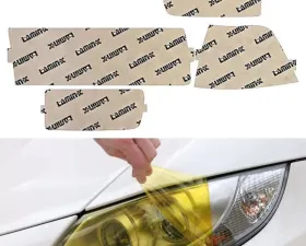 Lamin-X BMW M3 Sedan 1995-1999 US Yellow Headlight Covers