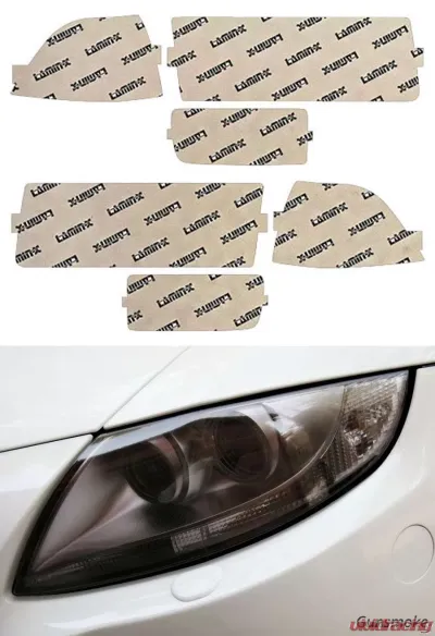 Lamin-X BMW M3 Coupe 1995-1999 EURO Gunsmoke Headlight Covers - B201E-1G