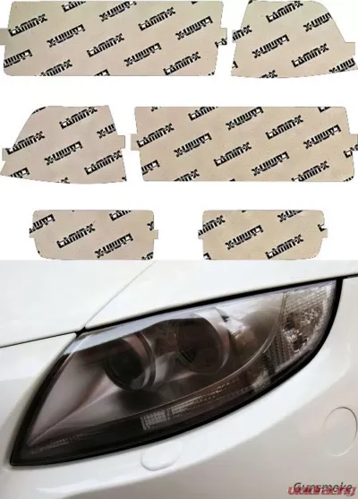 Lamin-X BMW M3 Sedan 1995-1999 EURO Gunsmoke Headlight Covers - B201E-2G