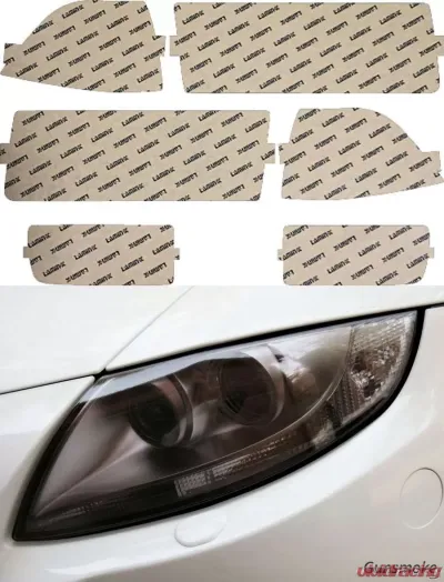 Lamin-X BMW 3-Series Coupe 1992-1999 EURO Gunsmoke Headlight Covers - B201EG