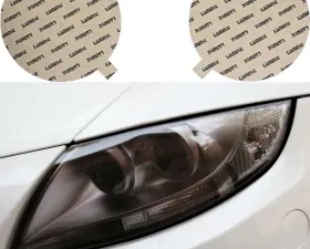 Lamin-X BMW 5-Series 1982-1988 High Beam Gunsmoke Headlight Covers