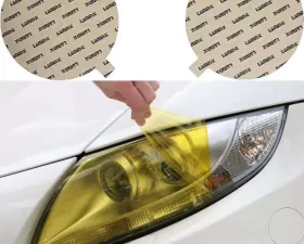 Lamin-X BMW 5-Series 1982-1988 High Beam Yellow Headlight Covers