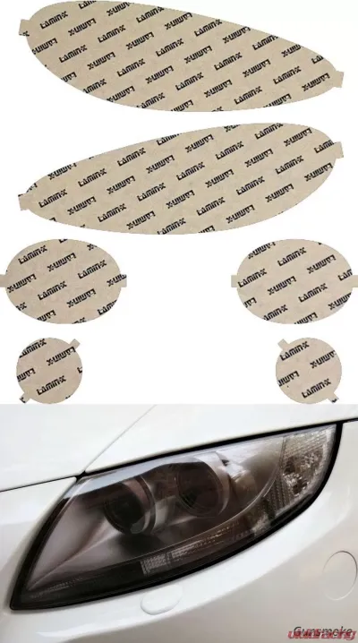 Lamin-X Dodge Viper 1992-2002 Gunsmoke Headlight Covers - D015G