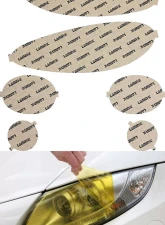 Lamin-X Dodge Viper 1992-2002 Yellow Headlight Covers                                     - D015Y - Image 5