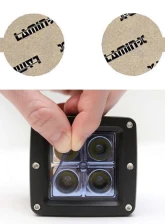 Lamin-X Volvo C70 1999-2006 Blue Fog Light Covers                                     - V101B - Image 5