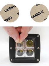 Lamin-X Volvo C70 1999-2006 Clear Fog Light Covers                                     - V101CL - Image 4