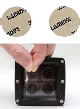 Lamin-X Volvo C70 1999-2006 Gunsmoke Fog Light Covers                                     - V101G - Image 5