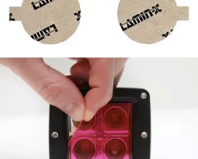 Lamin-X Volvo C70 1999-2006 Pink Fog Light Covers