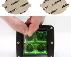 Lamin-X Volvo S60 2003-2009 Green Fog Light Covers