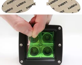 Lamin-X Volvo S80 1999-2006 Green Fog Light Covers