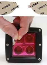 Lamin-X Volvo S80 1999-2006 Pink Fog Light Covers                                     - V104P - Image 4