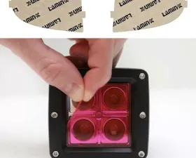 Lamin-X Volvo V40 2001-2004 Pink Fog Light Covers