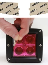 Lamin-X Volvo V40 2001-2004 Pink Fog Light Covers                                     - V105P - Image 4